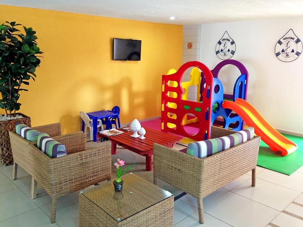 Flat No Hotel Carneiro De Tamandare Прайя дос Карнейрос Екстериор снимка