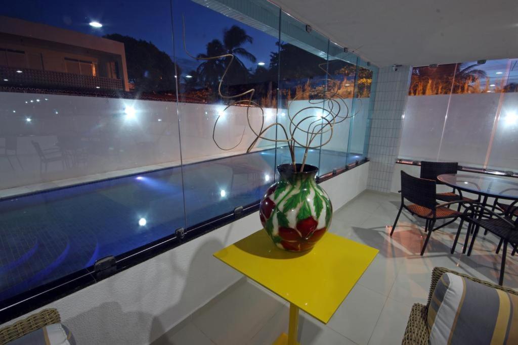 Flat No Hotel Carneiro De Tamandare Прайя дос Карнейрос Екстериор снимка
